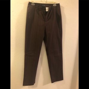 DOCKERS- Brown striped Pants, size 6M